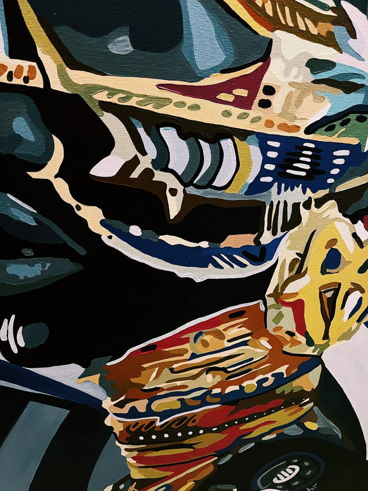 PRINCE OF THE JUNGLE 43.3"x43.3"