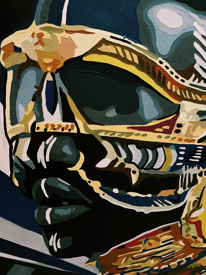 PRINCE OF THE JUNGLE 43.3"x43.3"