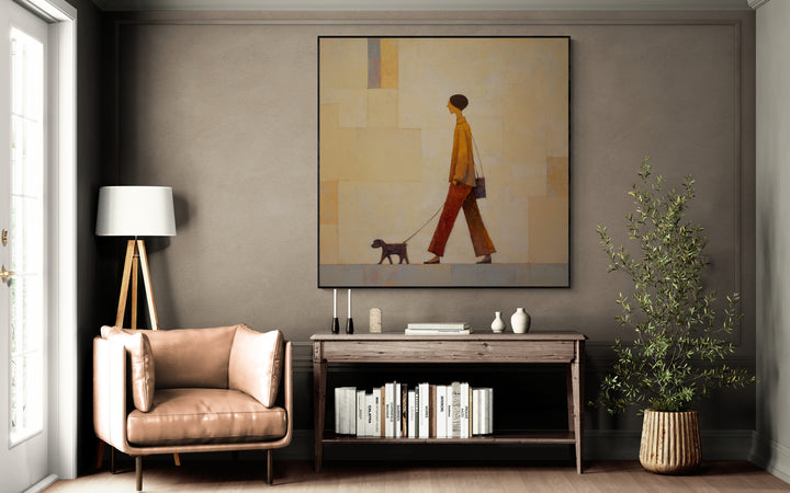 MORNING WITH THE DOG