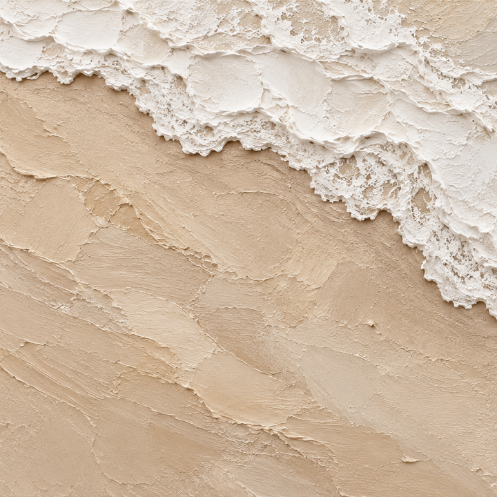 FOAM AND SAND