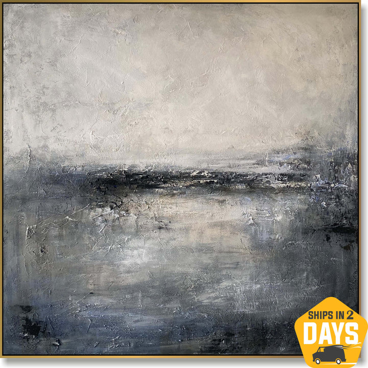 CALM REFLECTION 40"x40"