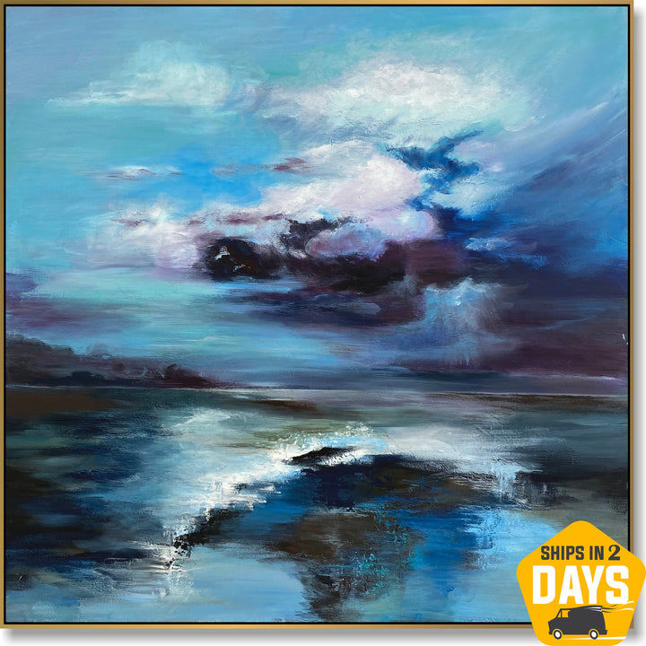 COASTAL VIEW 40"x40"