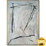 ABSTRACT LINEWORK 64"x38"