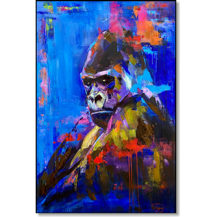 MAJESTIC GORILLA 46"x30"