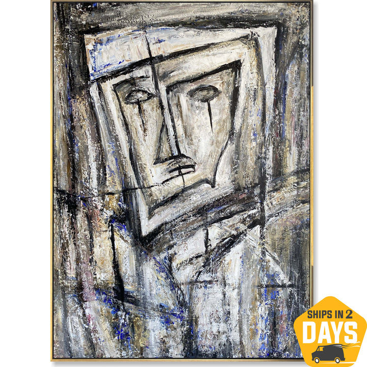 CUBIST FLAIR FACE 40x30"