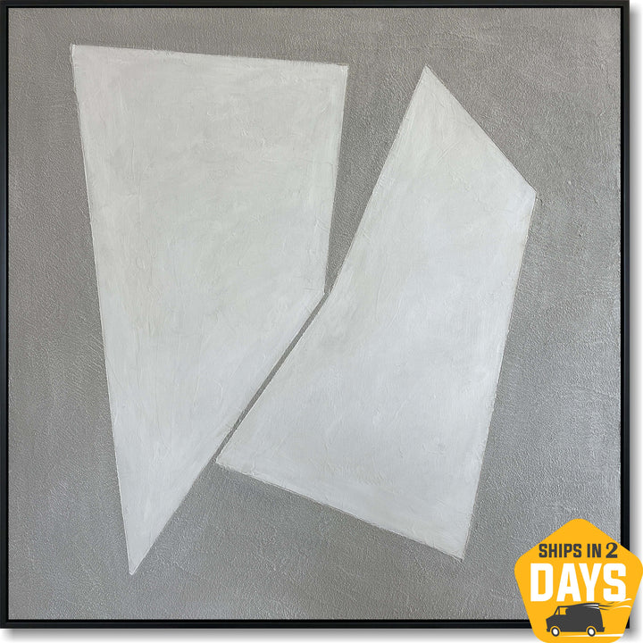 SILVER CHALK 32"x32"