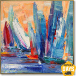 SAILING DREAM 40"x40"