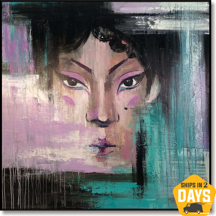 MYSTICAL GAZE 46"x46"