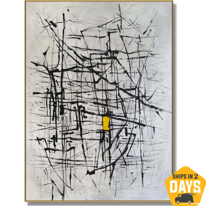 GEOMETRIC BALANCE 27.9"x23.6"