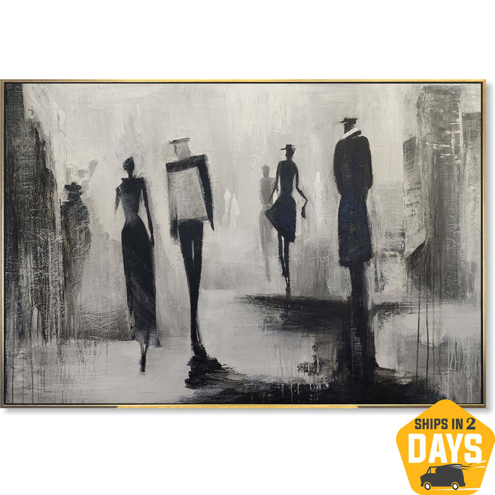 SHADOWS OF THE CITY 30"x46"