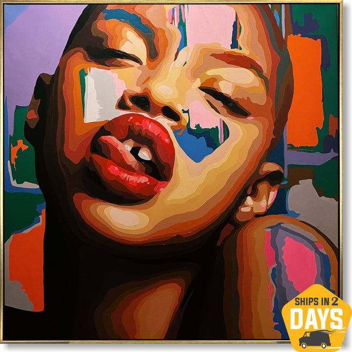 GIVE ME MORE 51.2"x51.2"