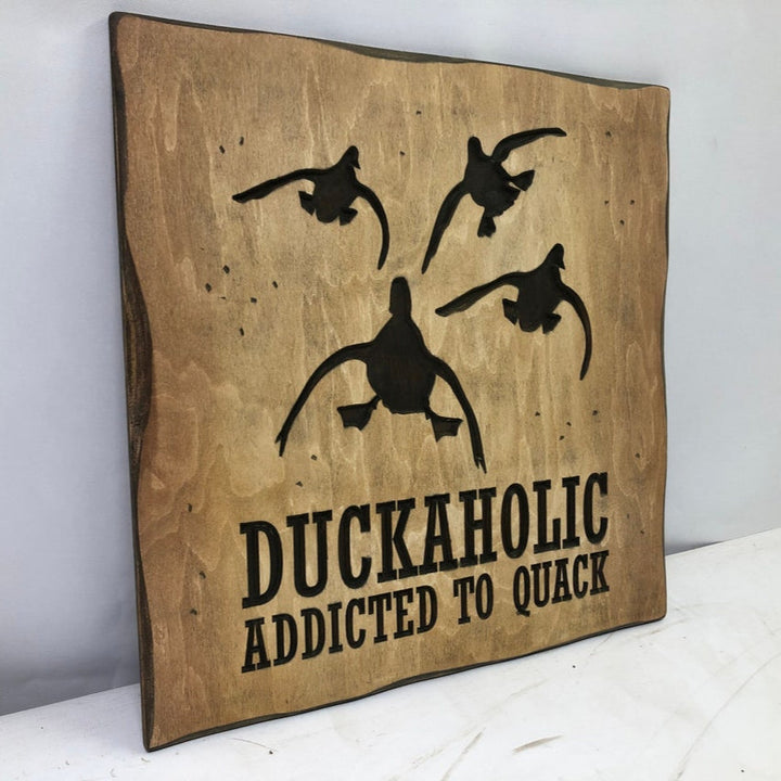 DUCKAHOLIC 18.1"x18.1"