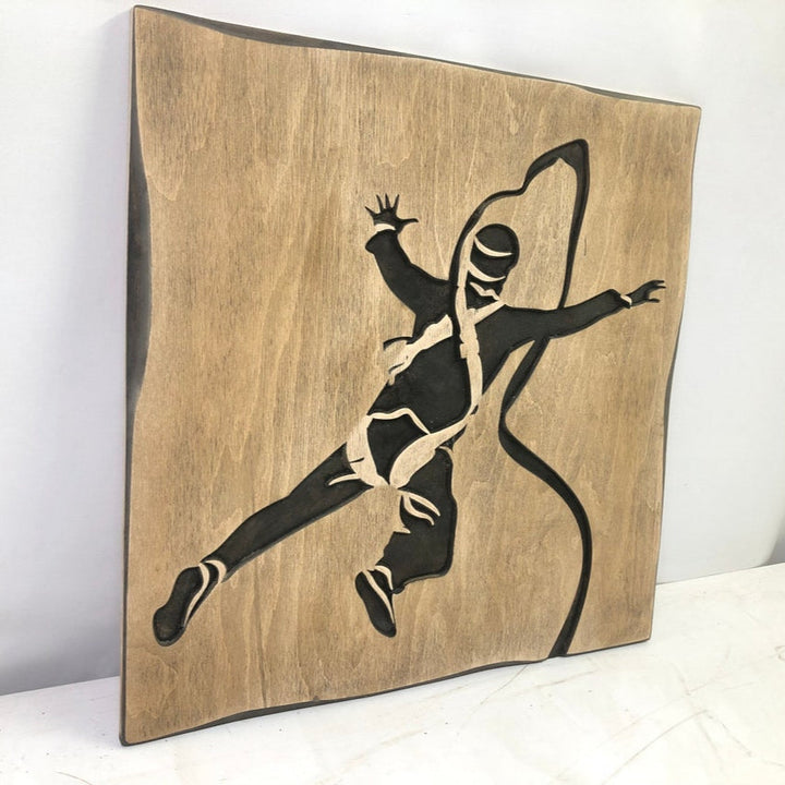 BUNGEE JUMPING 17.7"x17.7"