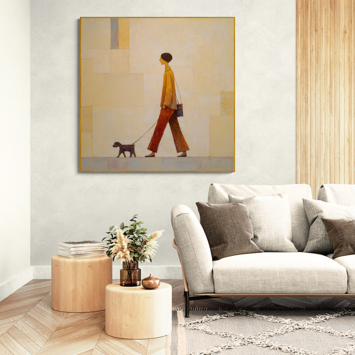 MORNING WITH THE DOG