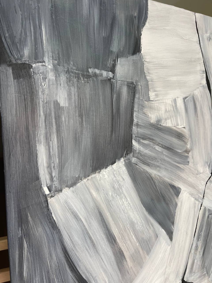 MONOCHROMATIC RIFT 54"x36"