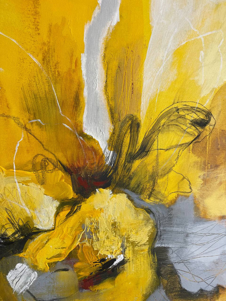 RADIANT FLORA 39.3"x39.3"