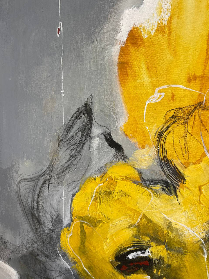 RADIANT FLORA 39.3"x39.3"