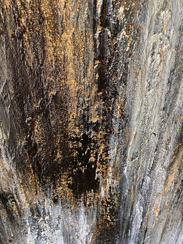 GOLDEN DEPTHS 50"x50"