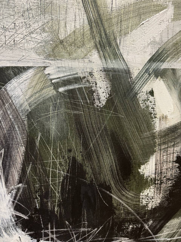 BLACK AND WHITE DYNAMIC 39.4"x31.5"