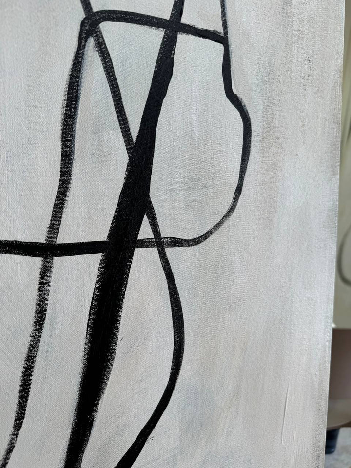 LINEAR GEOMETRIC 40"x40"