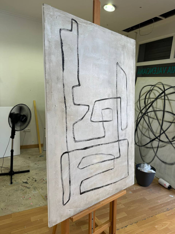 GEOMETRIC PATHWAYS 54"x36"