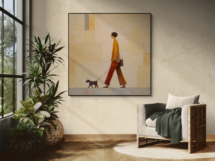 MORNING WITH THE DOG