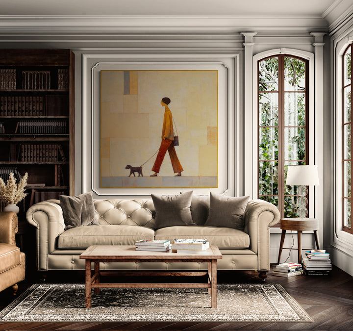 MORNING WITH THE DOG