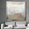 Original Expressionism Art Abstract Beige Paintings On Canvas Textured Creative Painting Modern Artwork Oil Painting Wall Art Decor | BEIGE NOISE - trendgallery.ca