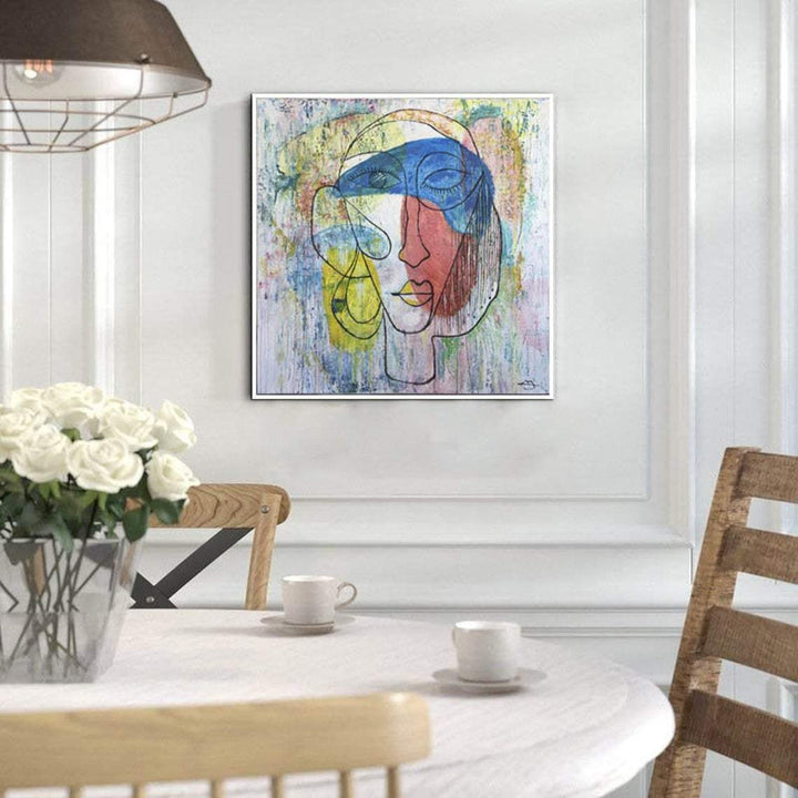 Large Wall Art Canvas Colorful Painting Painting Art Painting Abstract Oil Canvas | WOMEN'S DREAMS - trendgallery.ca