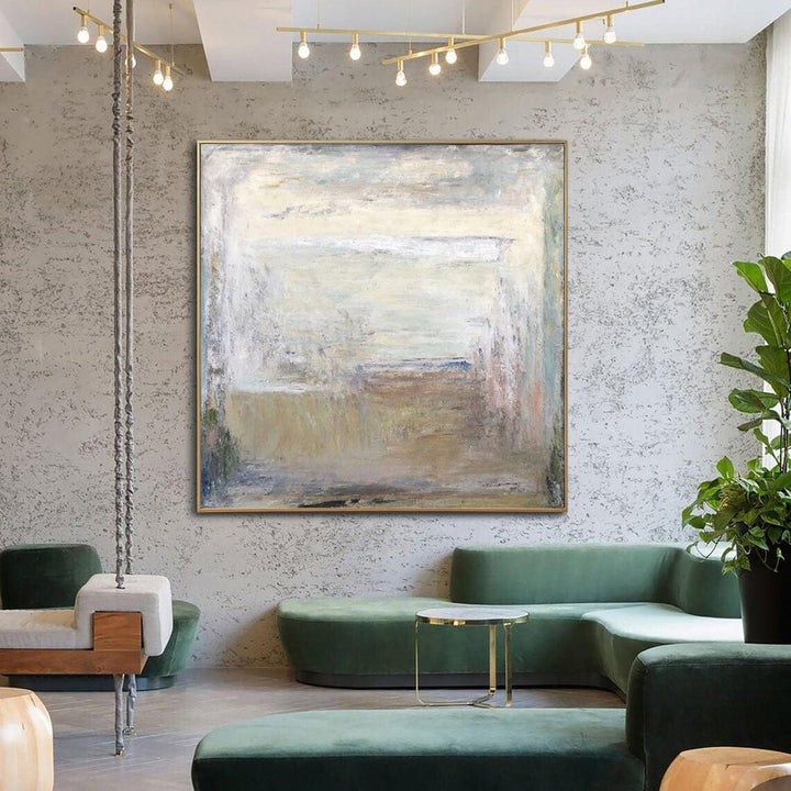 BEIGE NOISE 45.2"x45.2"