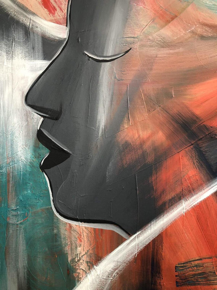 Human Art Figurative Painting Texture Art Fashion Girl Art Women Fashion Art | UNIVERSE OF MIND - trendgallery.ca