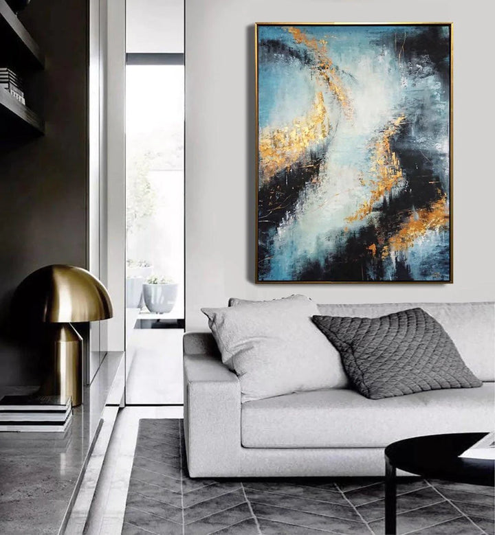 Large Original Painting On Canvas Colorful Painting Canvas Art Abstract Painting On Canvas | AUTUMN HAZE - trendgallery.ca