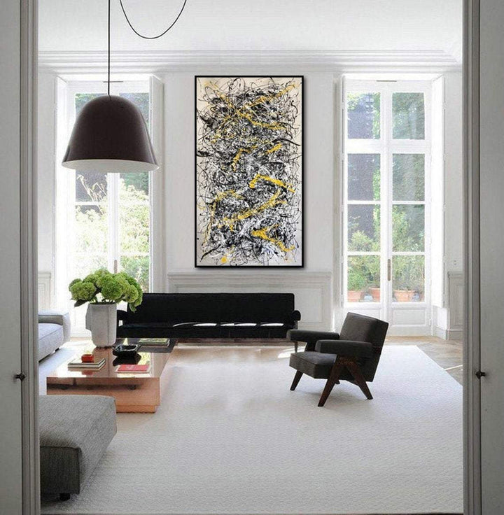 Colorful Abstract Impressive Artwork Original Painting On Canvas | INTERTWINING FATE - trendgallery.ca