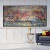 Large Colorful Painting on Canvas Abstract Contemporary Wall Art Original Artwork for Room | COMPREHENSION - trendgallery.ca