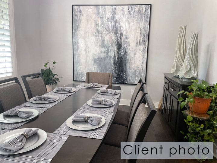 Extra Large Wall Art Canvas Contemporary Artwork Creative Abstract Paintings On Canvas | GHOSTLY WORLD - trendgallery.ca