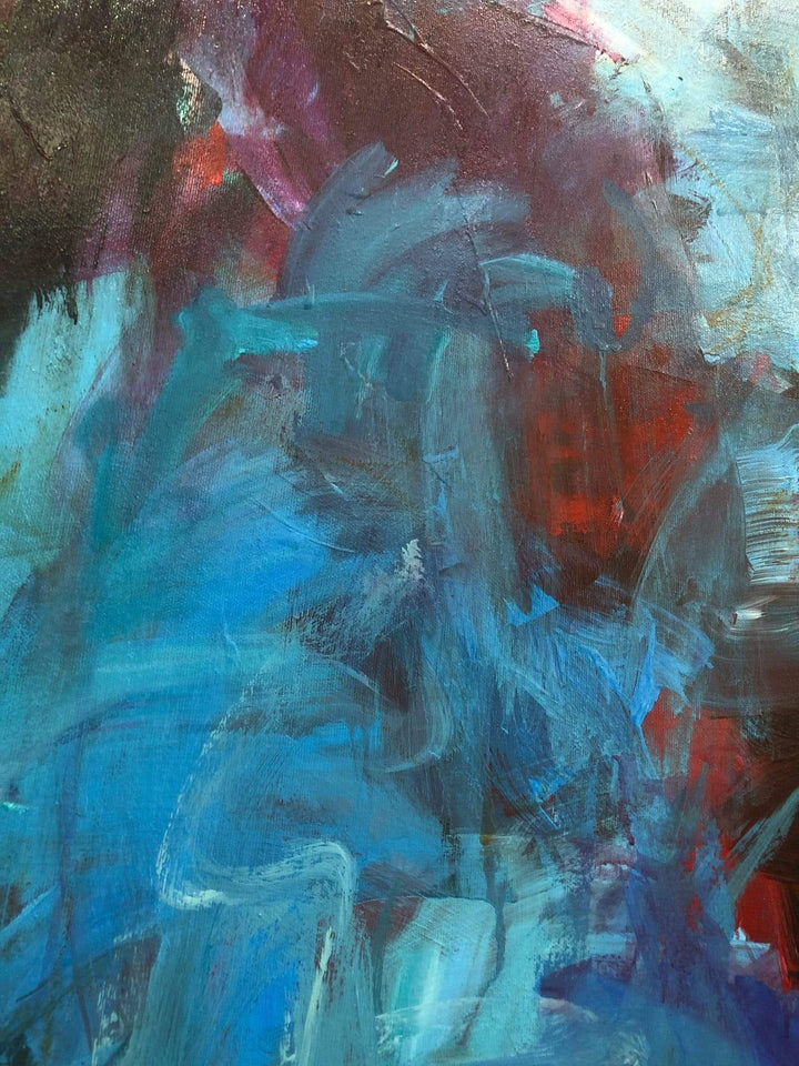 BLUE CURACAO 40"x40"