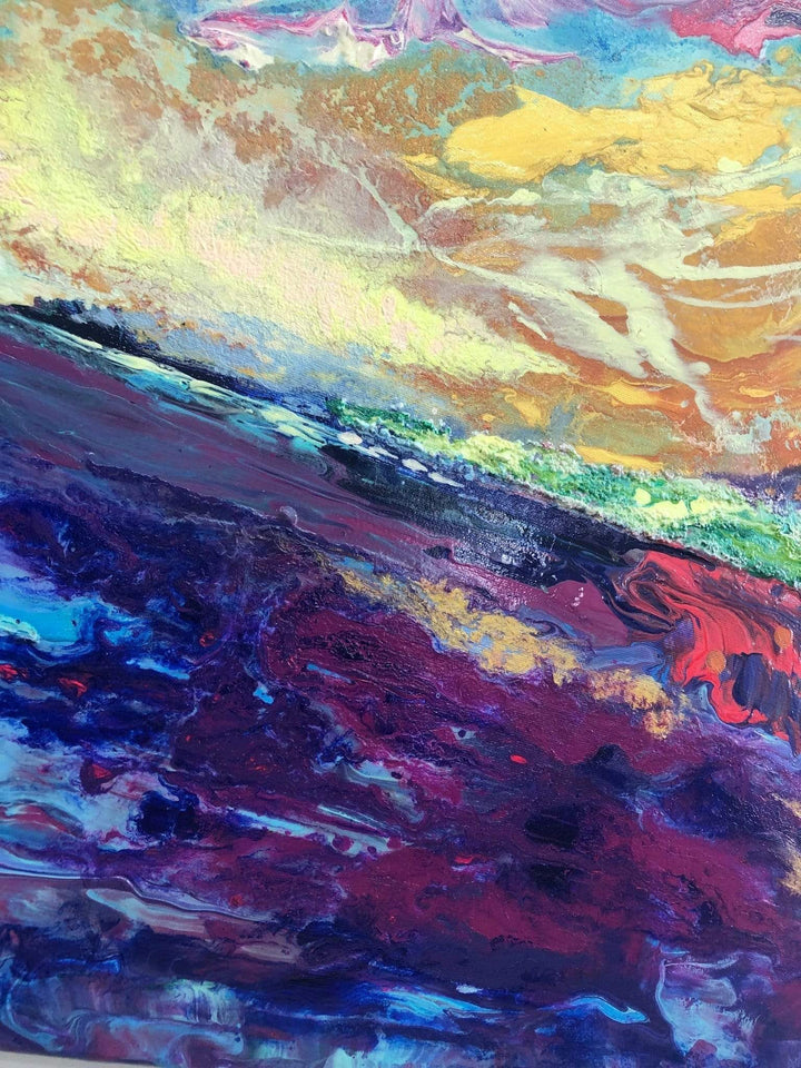 RAINBOW LANDSCAPE 54"x36"