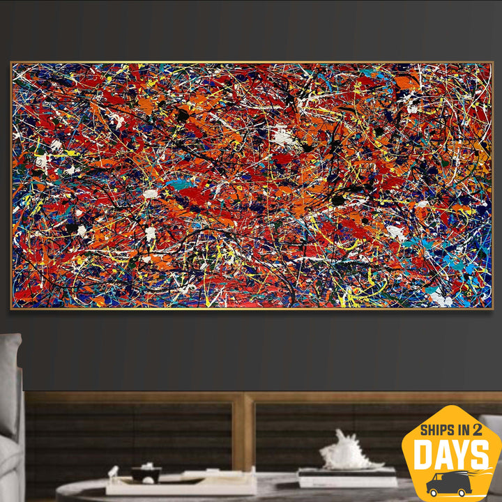 CHROMATIC FRENZY 20.5"x40.1"