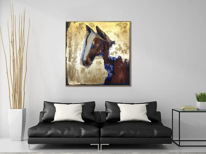 LONE RUNNER 27.55"x27.55"