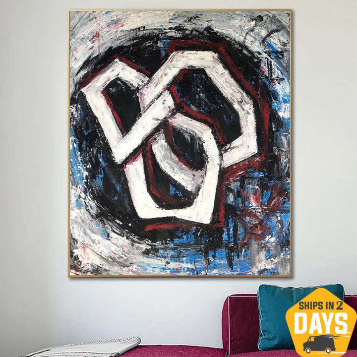 ABSTRACT CHAIN 23.6"x19.7"