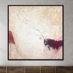 Abstract   Art in White, Beige and Purple | YOUTH