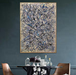 Abstract Paintings On Canvas Original Jackson Pollock Style Painting Expressionist Art Handmade Painting Textured Fine Art | CHEMISTRY