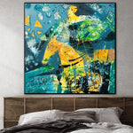 Original Colorful Paintings On Canvas Abstract Textured Painting Creative Hand Painted Art | DREAMLIKE