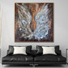 Extra Large Original Abstract Wings Paintings On Canvas Modern Expressionism Art Textured Creative Painting | ANGEL WINGS - trendgallery.ca