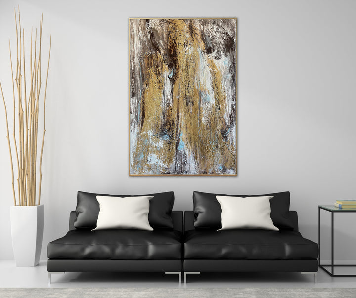 GOLDEN WATERFALL 44"x30"