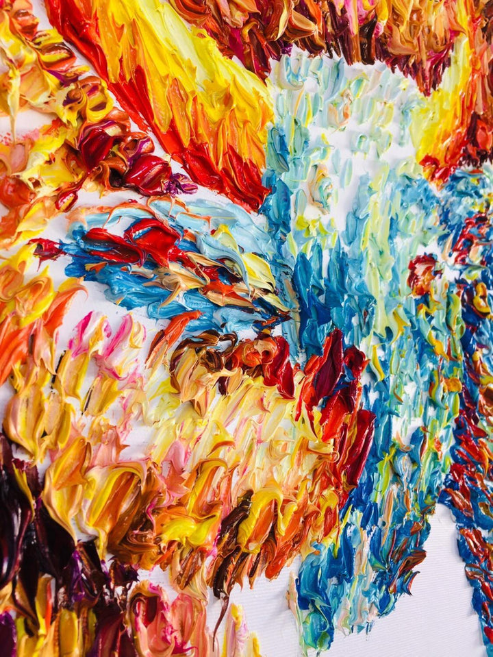 UNSTABLE MARKET 34"x46"