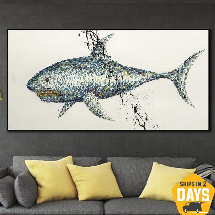 UNDERWATER HUNTER 30"x60"