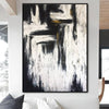 Abstract painting in Black and White | STREET VIEW - trendgallery.ca