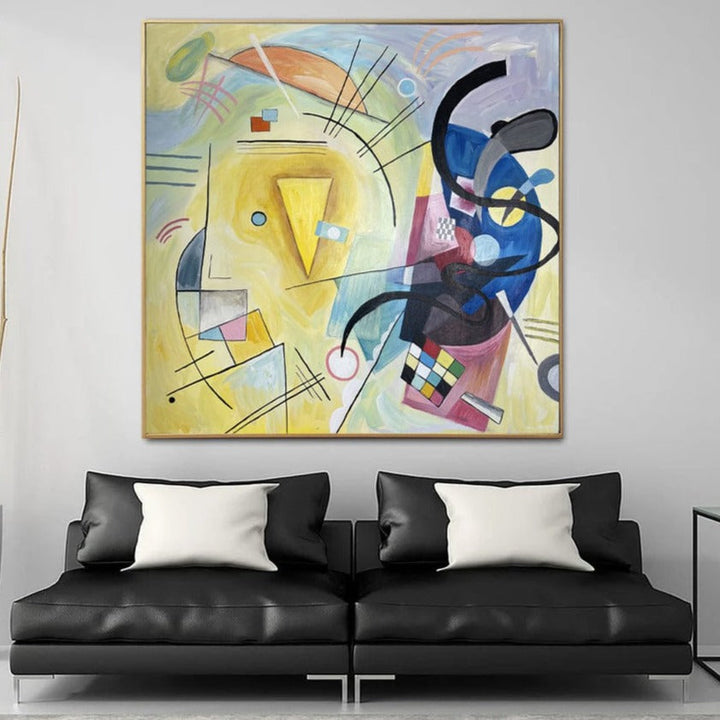 Original Luxury Kandinsky Style Painting Abstract Paintings On Canvas Modern Colorful Wall Art Creative Textured Wall Decor | NEW HOBBY