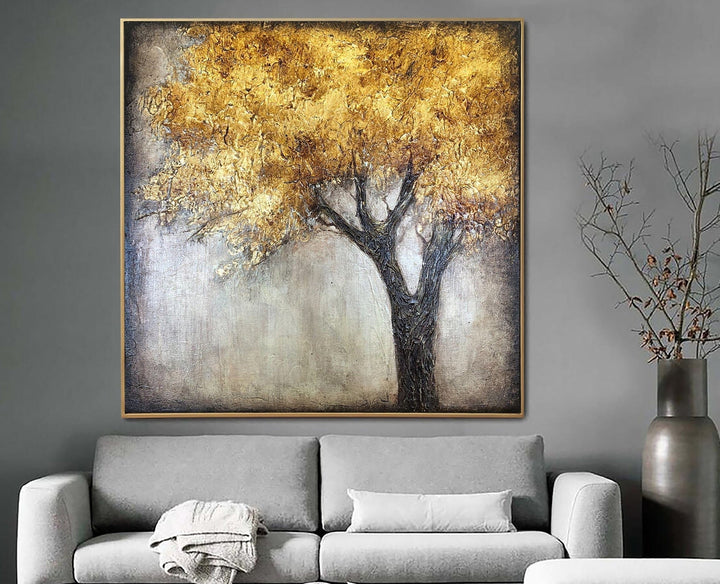 GOLDEN TREE 15.7"x15.7"